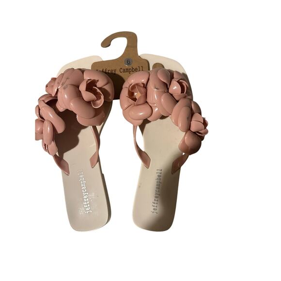 Jeffrey Campbell: Floralee in White & Black Size 8 - Picture 1 of 5